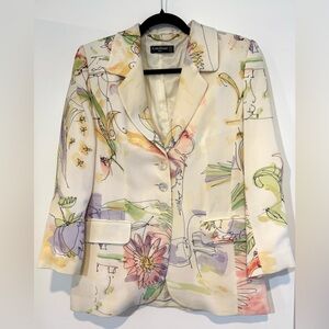 Louis Feraud Women's Multicolor Floral Blazer